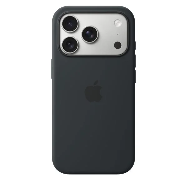 iPhone 17 Pro Silicone Case with MagSafe – Black