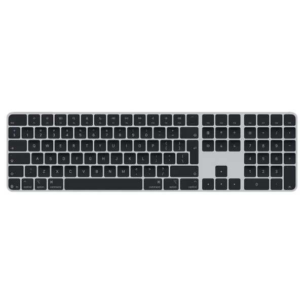 Magic Keyboard with Touch ID and Numeric Keypad for Mac models with Apple silicon (USB‑C) - International English - Black Keys