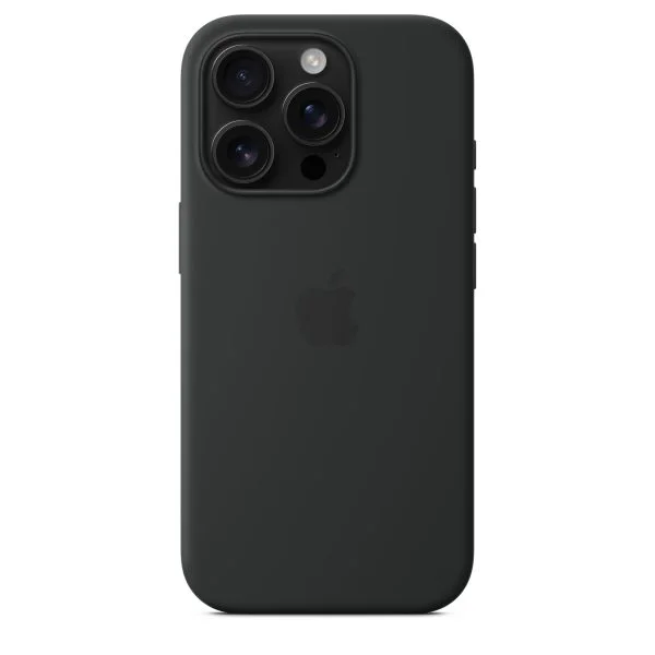 iPhone 16 Pro Silicone Case with MagSafe – Black