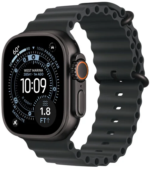 colour watch ultra 3 titanium black product photograph