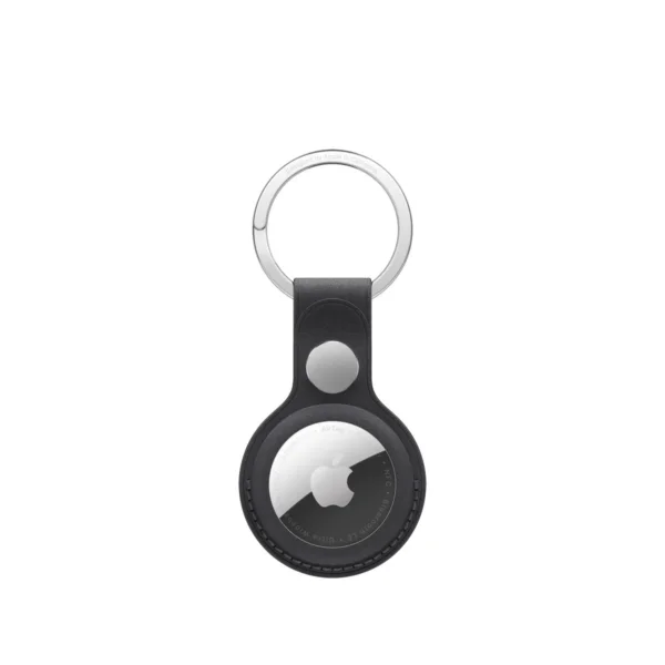 AIRTAG FINEWOVEN KEY RING - BLACK