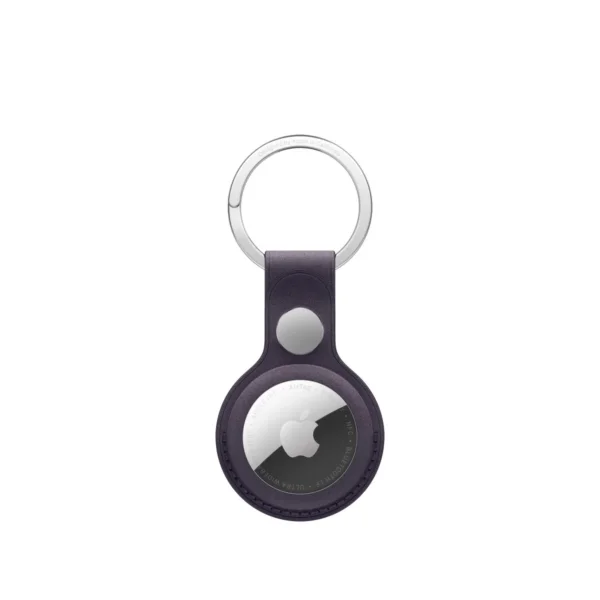 AIRTAG FINEWOVEN KEY RING - MIDNIGHT PURPLE
